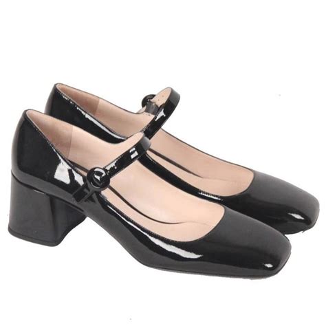 prada mary jane pump black|mary jane prada shoes.